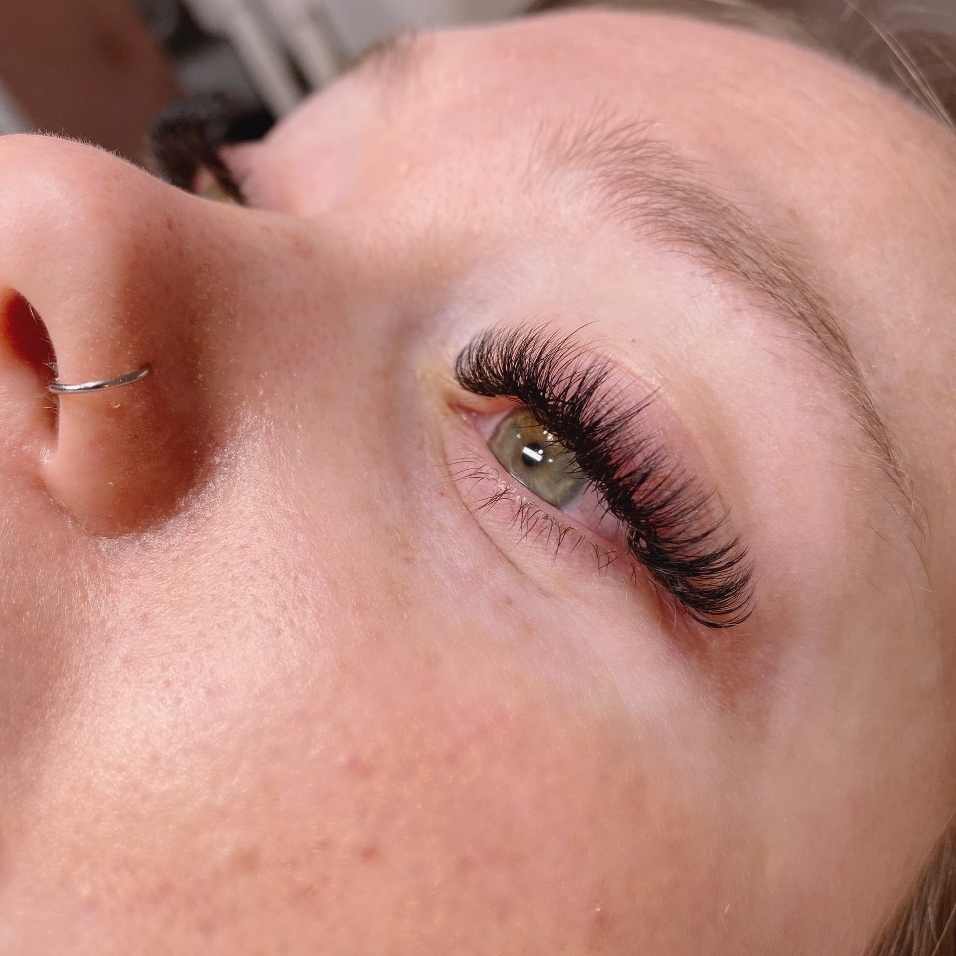 Hybrid lash extensions at House of Lashè